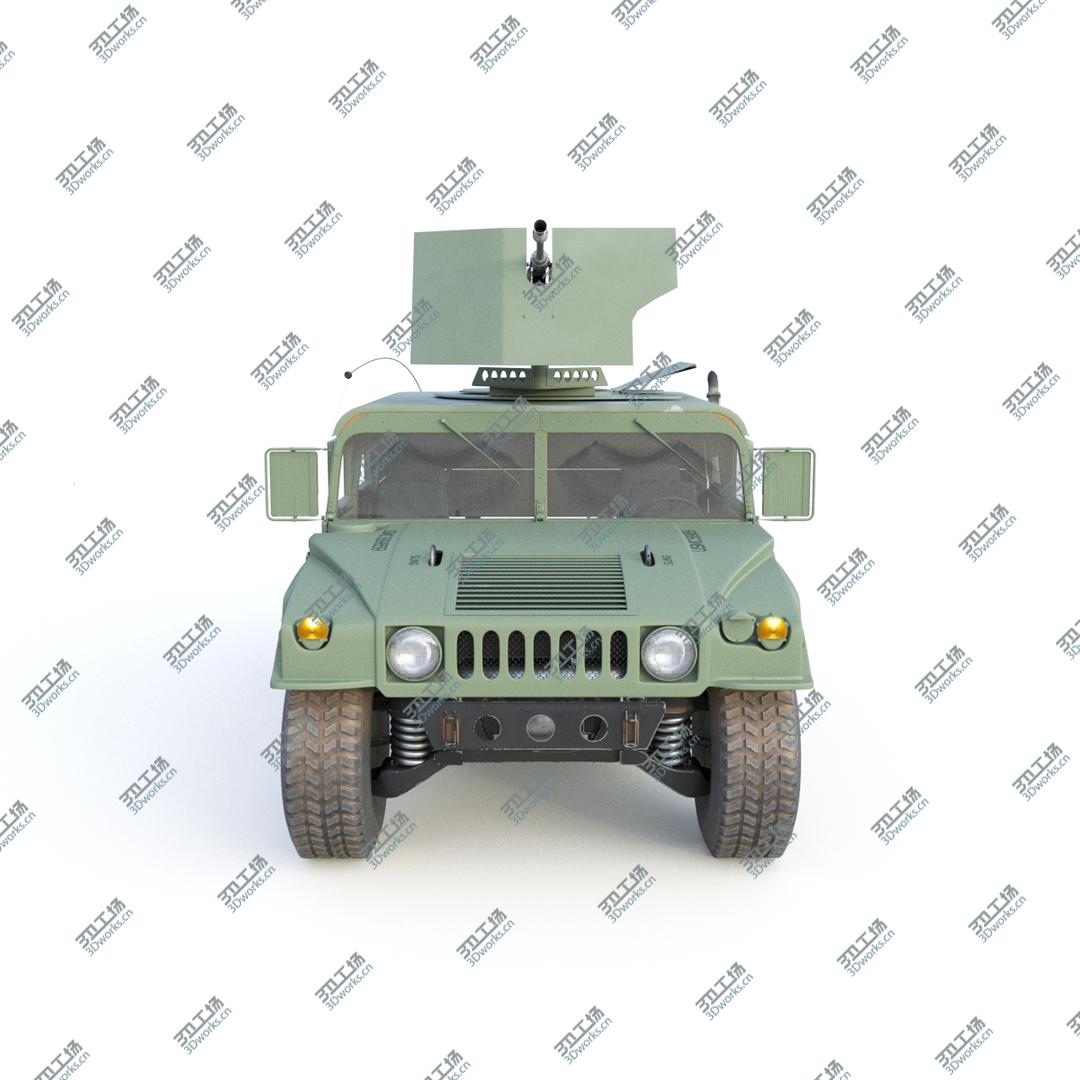 images/goods_img/202105071/3D Humvee M998 M1025 Weapons Carrier Slant Back/2.jpg